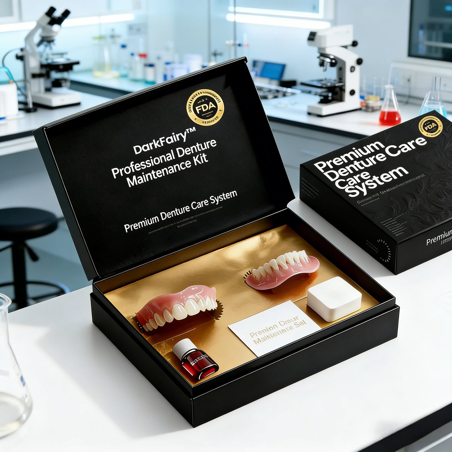 DarkFairy™ Custom-Fit Dentures — Designed for Comfort and a Natural-Looking Smile