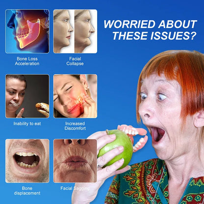 💥Ends Today: 75% OFF! ⏰DarkFairy™ Medical Full Denture with Strong Suctiond Custom-Fit Full Functional Dentures🦷