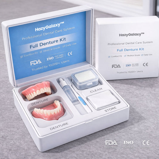'-🦷 HazyGalaxy™ Custom-Fit Dentures ⏰ ENDS TODAY   70% OFF | Smile with Confidence