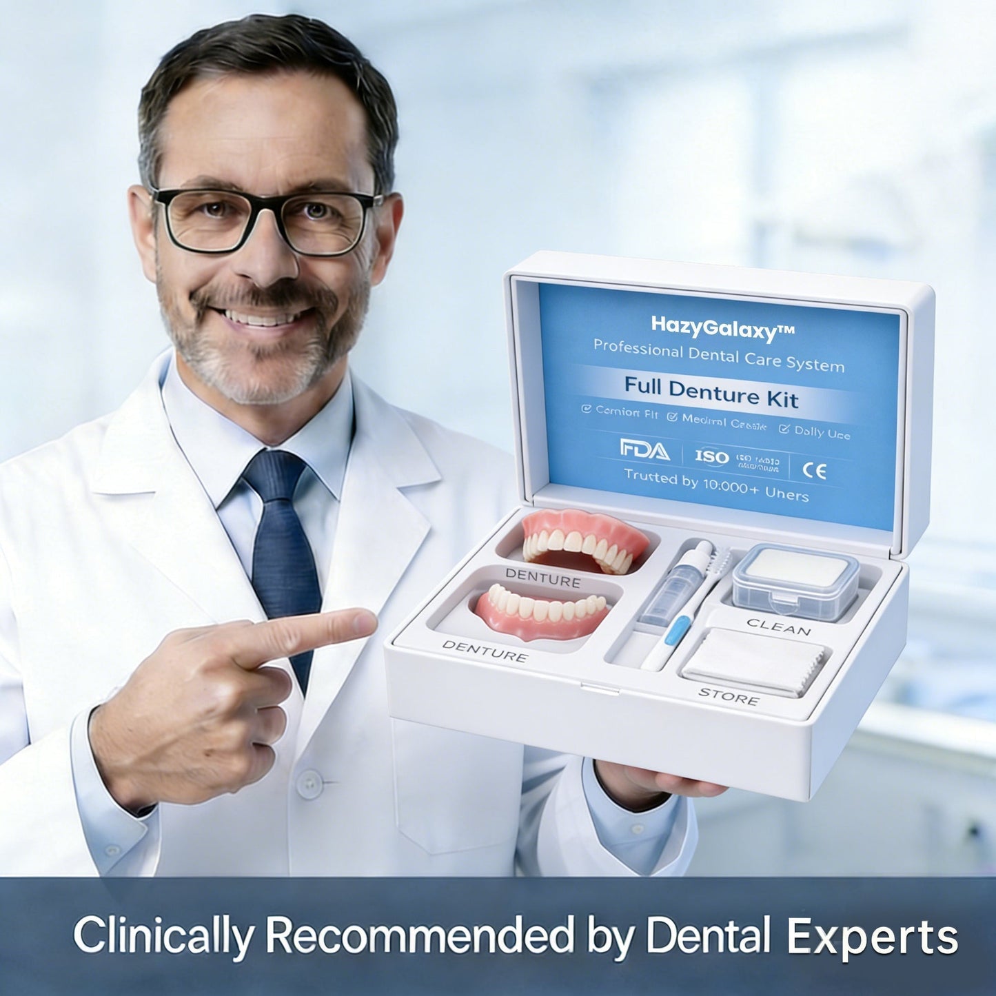 '-🦷 HazyGalaxy™ Custom-Fit Dentures ⏰ ENDS TODAY   70% OFF | Smile with Confidence