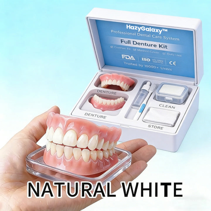 '-🦷 HazyGalaxy™ Custom-Fit Dentures ⏰ ENDS TODAY   70% OFF | Smile with Confidence