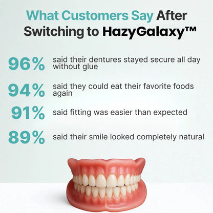 '-🦷 HazyGalaxy™ Custom-Fit Dentures ⏰ ENDS TODAY   70% OFF | Smile with Confidence