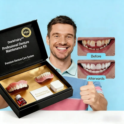 DarkFairy™ Custom-Fit Dentures — Designed for Comfort and a Natural-Looking Smile