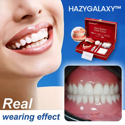 🌈Ends Today: 70% OFF! ⏰HazyGalaxy™  Medical Full Denture with Strong Suctiond Custom-Fit Full Functional Dentures🦷
