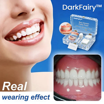 💥Ends Today: 75% OFF! ⏰DarkFairy™ Medical Full Denture with Strong Suctiond Custom-Fit Full Functional Dentures🦷