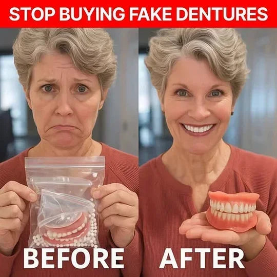 '-🦷 HazyGalaxy™ Custom-Fit Dentures ⏰ ENDS TODAY   70% OFF | Smile with Confidence