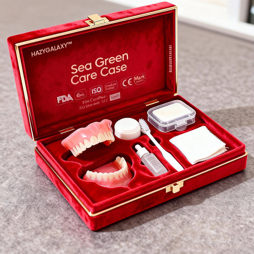 🌈Ends Today: 70% OFF! ⏰HazyGalaxy™  Medical Full Denture with Strong Suctiond Custom-Fit Full Functional Dentures🦷