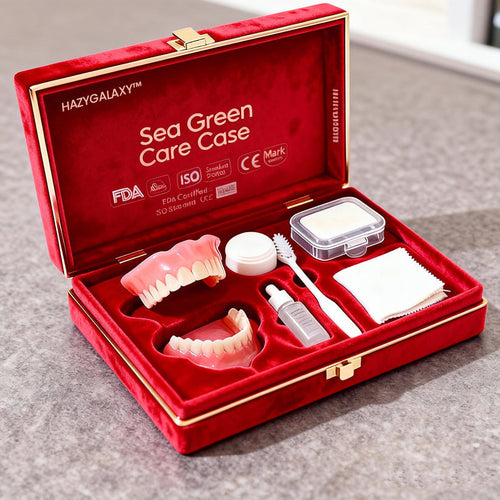 🌈Ends Today: 70% OFF! ⏰HazyGalaxy™  Medical Full Denture with Strong Suctiond Custom-Fit Full Functional Dentures🦷