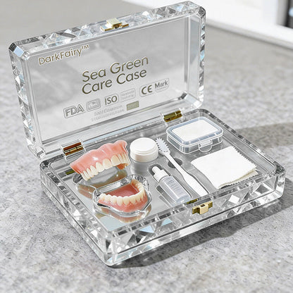 💥Ends Today: 75% OFF! ⏰DarkFairy™ Medical Full Denture with Strong Suctiond Custom-Fit Full Functional Dentures🦷