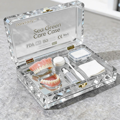 💥Ends Today: 75% OFF! ⏰DarkFairy™ Medical Full Denture with Strong Suctiond Custom-Fit Full Functional Dentures🦷