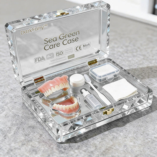 💥Ends Today: 75% OFF! ⏰DarkFairy™ Medical Full Denture with Strong Suctiond Custom-Fit Full Functional Dentures🦷